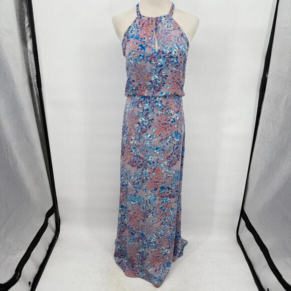 Parker Black Dresses & Skirts - Women's Parker Black Marceline Silk Floral Maxi Lavender Purple Dress 6